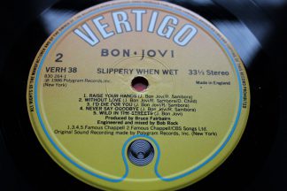 Bon Jovi Slippery When Wet3