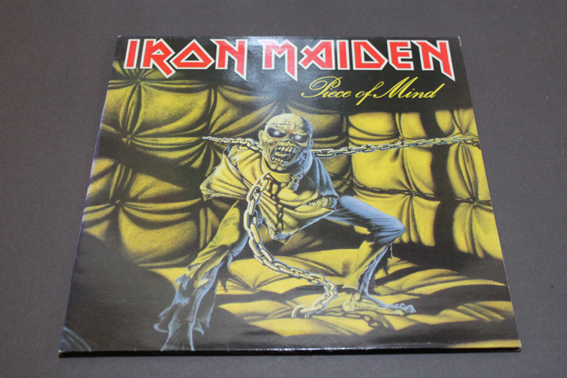 Iron Maiden Piece Of Mind Cat No. EMA 800 UK Press Original