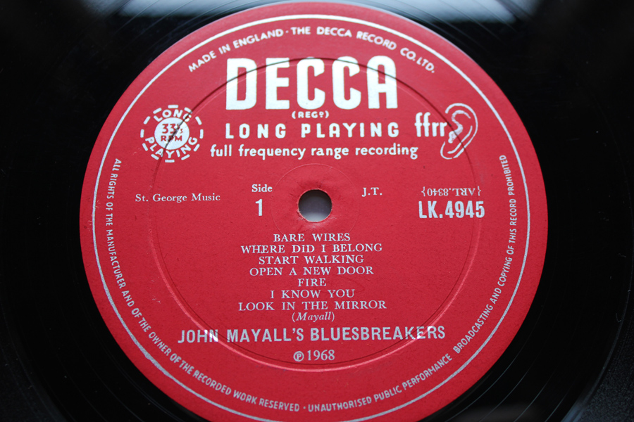 John Mayall Bare Wires