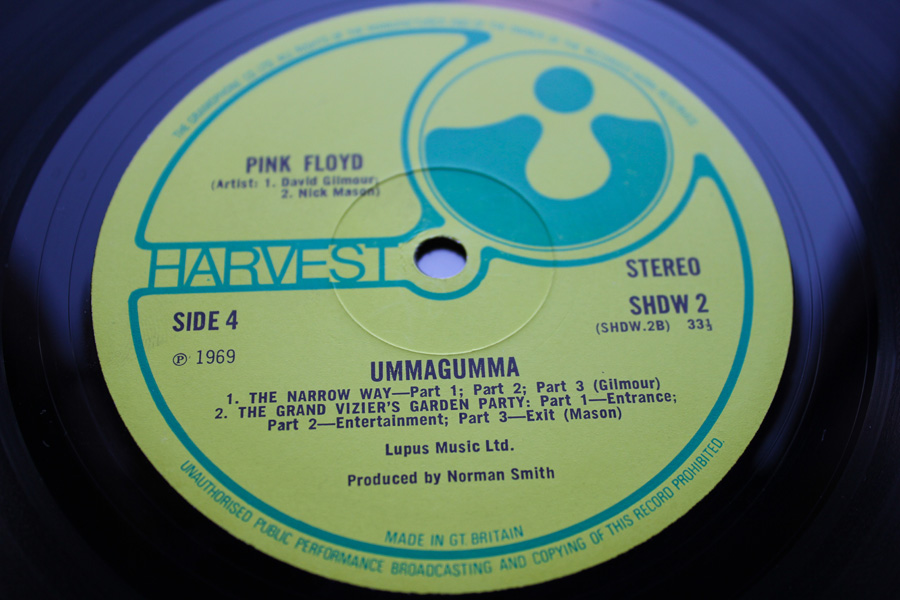 Pink Floyd Ummagumma 1st UK Press Mint Vinyls/Audio SHDL 2