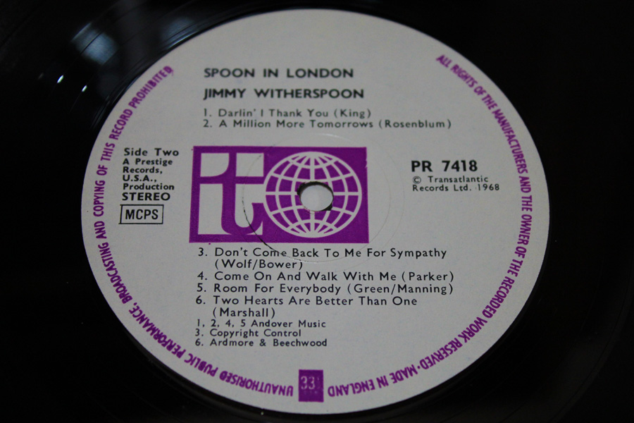 Jimmy Witherspoon Spoon In London2