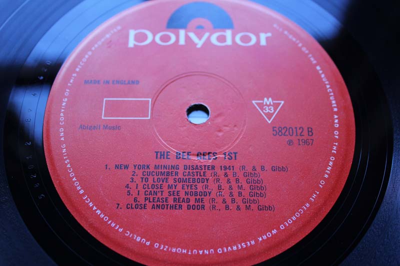 BEE GEES★Bee Gees 1st UK Polydor Mono オリジナル Bee Gees UK Discography | PopBopRocktilUDrop