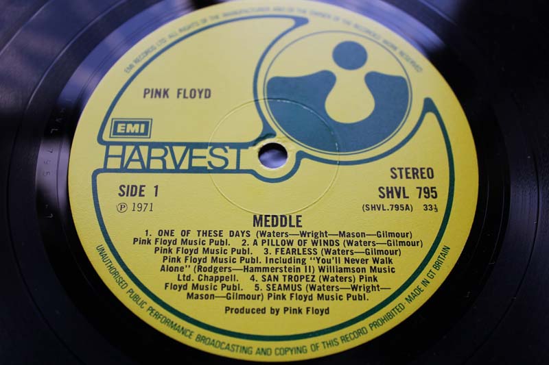 Pink Floyd Meddle UK Press Mint Vinyl/Audio – Mootzproductions