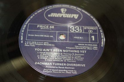 Bachman Turner Overdrive You Ain't Seen Nothing Yet