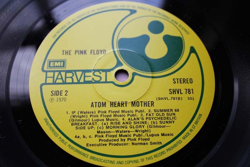 Pink Floyd Atom Heart Mother UK Press Mint Vinyl/Audio