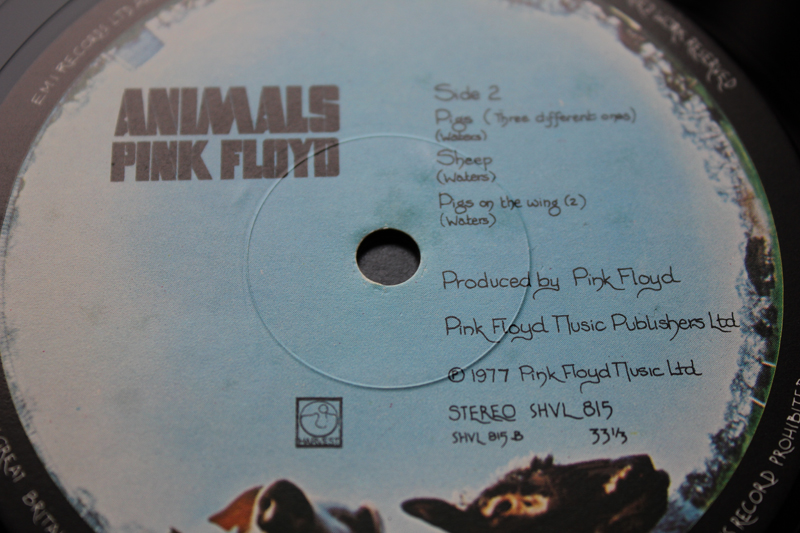 Pink Floyd Animals 1st UK Press Mint Archive Copy – Mootzproductions