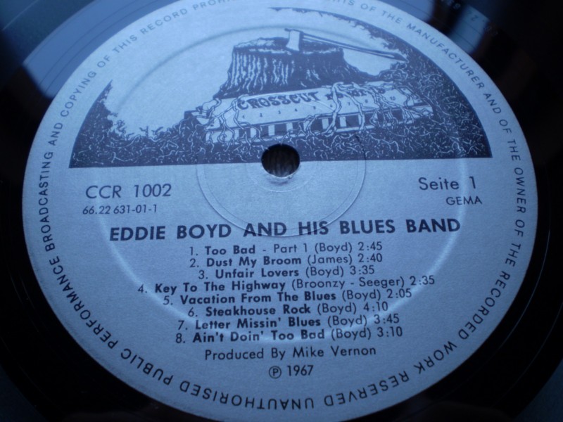 Eddie Boyd And His Blues Band (Featuring Peter Green)