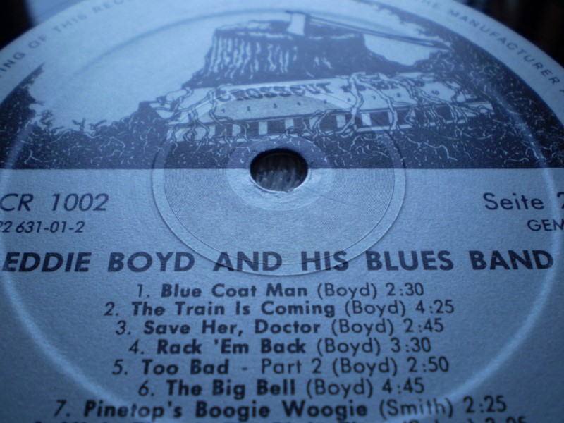 Eddie Boyd And His Blues Band (Featuring Peter Green)
