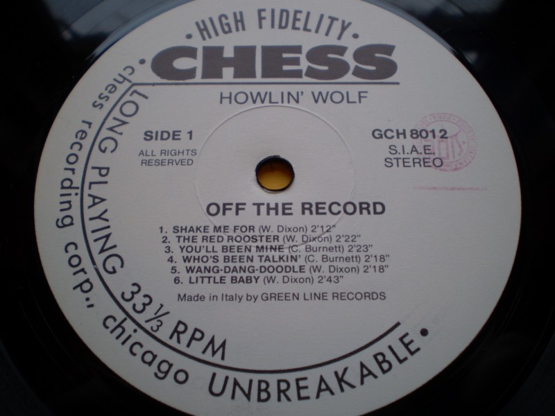 Howlin Wolf Chicago Golden Years