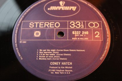 Coney Hatch Debut Album 1st Dutch Press