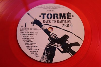 Torme Back To Babylon Red Vinyl