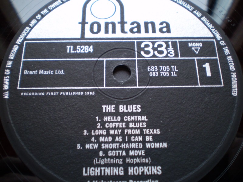 Lightnin Hopkins The Blues