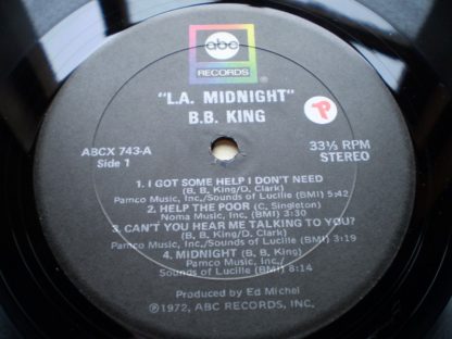 B.B.King L.A. Midnight Original