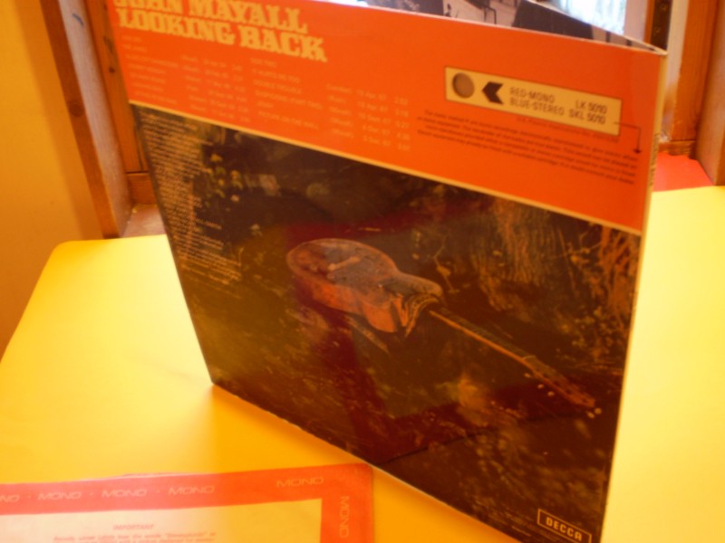 John Mayall Looking Back Unboxed Decca 1st UK