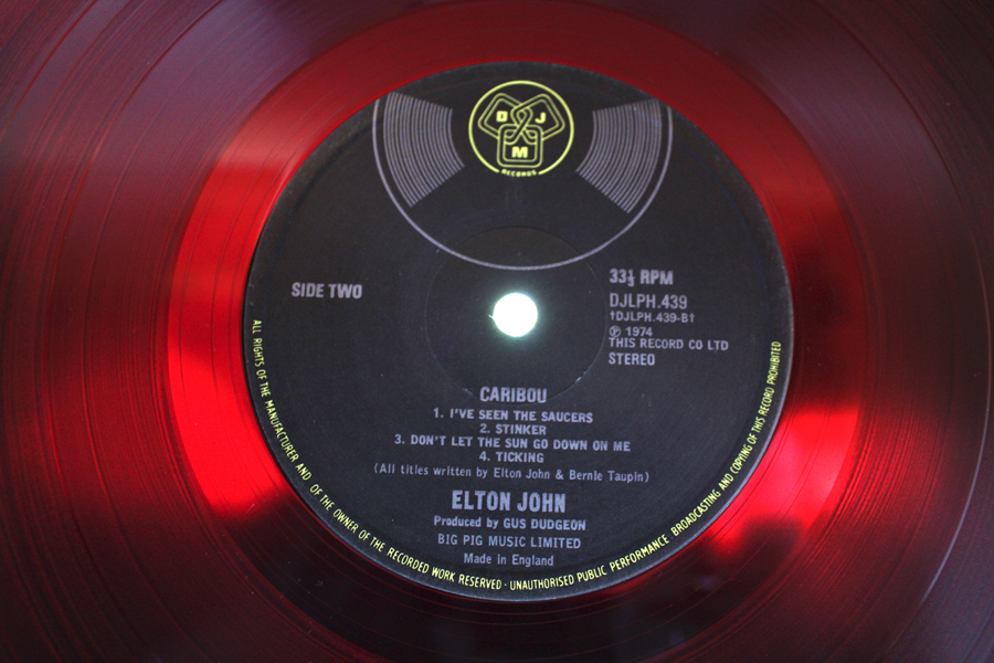 Elton John Caribou 1st UK Pressing Mint