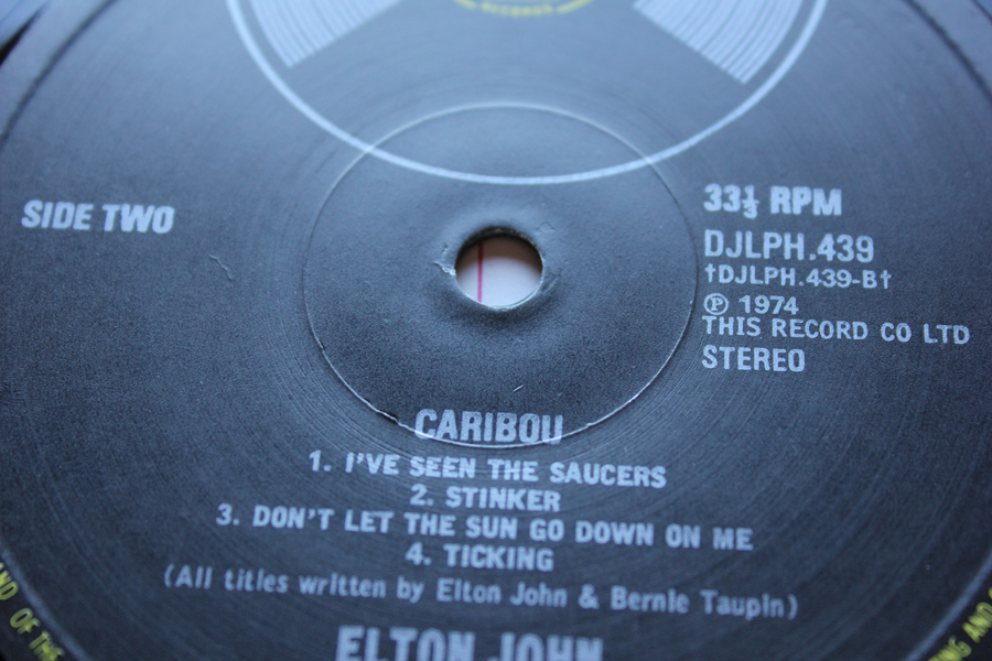 Elton John Caribou 1st UK Pressing Mint