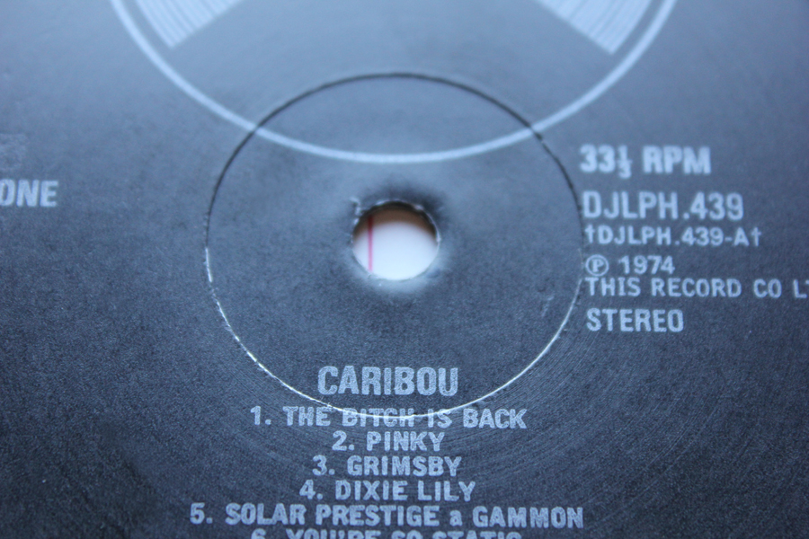 Elton John Caribou 1st UK Pressing Mint