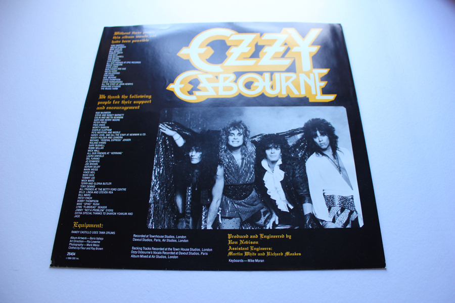 Ozzy Osbourne The Ultimate Sin