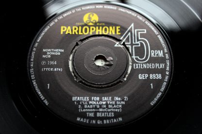 Beatles For Sale No2 EP Gramophone Co Rim Mint