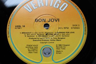 Bon Jovi Debut 1st UK Press