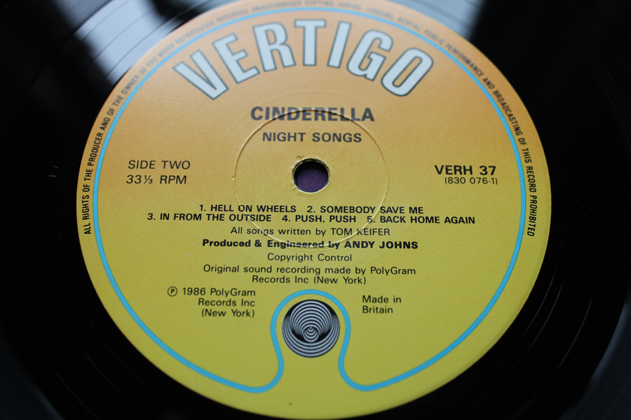 Cinderella Night Songs Vertigo Mint Archive Copy A#1 B#1