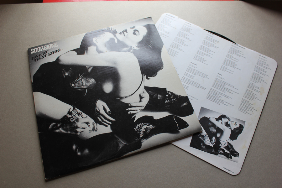Scorpions Love At First Sting Harvest 1st UK Press Mint Archive