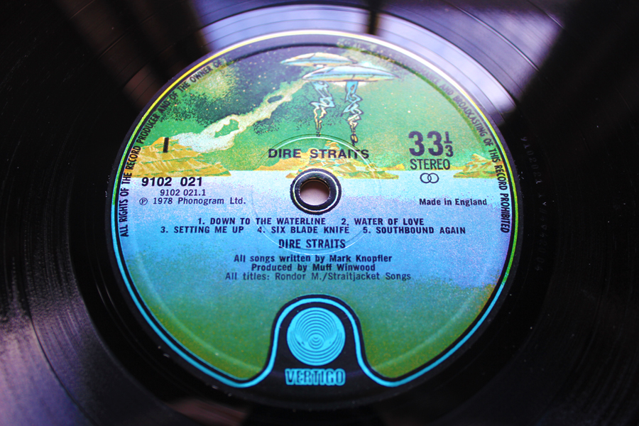 Dire Straits Debut 1st UK Vertigo Spaceship Mint Audio