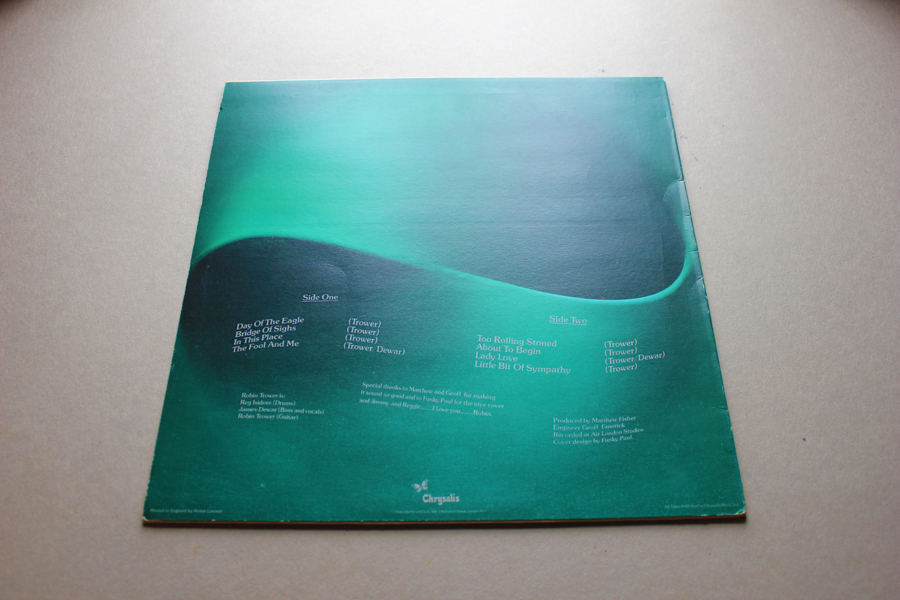 ROBIN TROWER Bridge Of Sighs 1st UK PRESSING