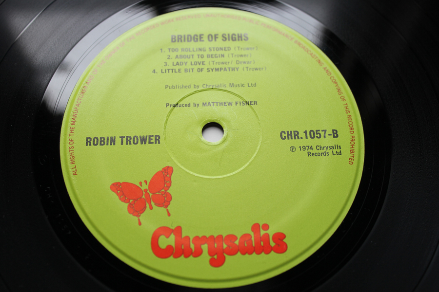 ROBIN TROWER Bridge Of Sighs 1st UK PRESSING