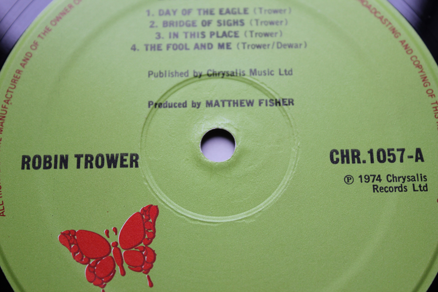 ROBIN TROWER Bridge Of Sighs 1st UK PRESSING