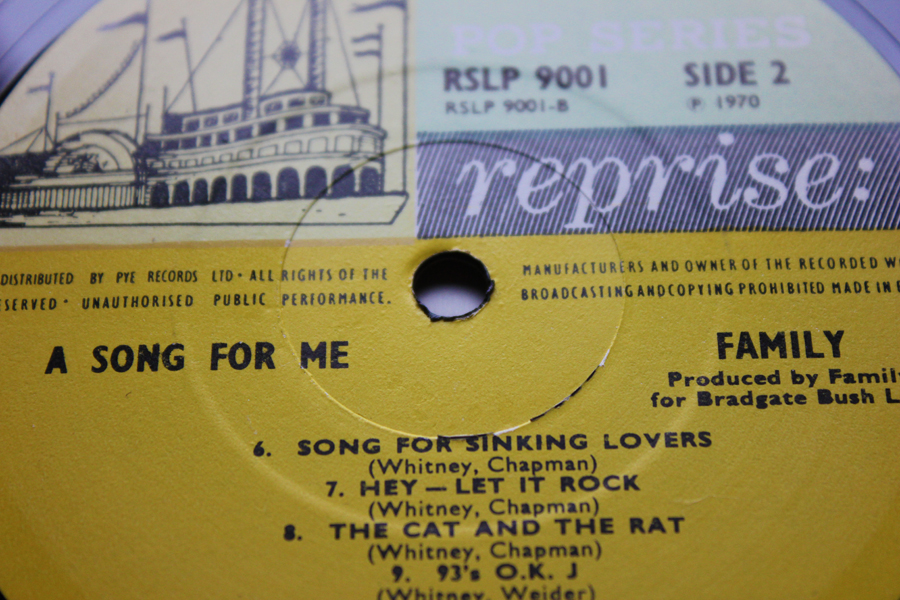 FAMILY A Song For Me 1st UK Press MiNt ArChIvE Large Steamboat
