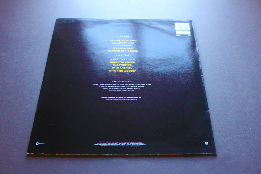 Electric Boys Funk - o - Metal Carpet Ride 1st UK Mint Heavy Metal