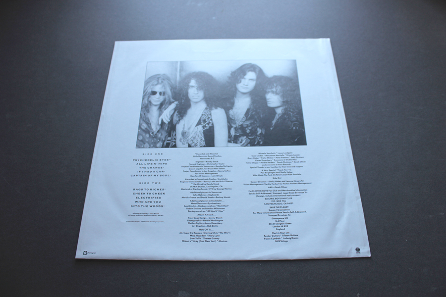 Electric Boys Funk - o - Metal Carpet Ride 1st UK Mint Heavy Metal