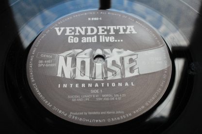 Vendetta Go and Live 1st German Press
